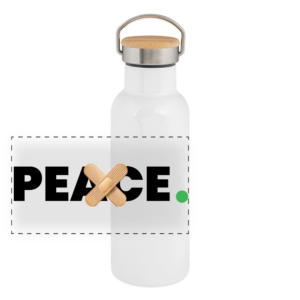 Panoramic Thermal Bottle with Bamboo Lid